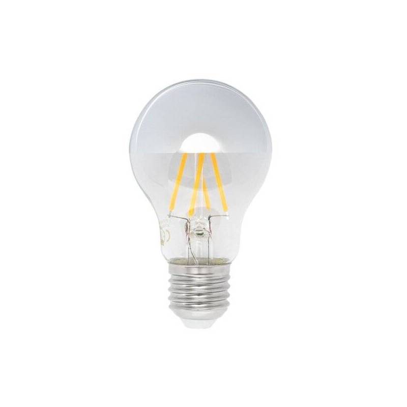 Ampoule LED A60 7W 2700k E27 argent blanc chaud professionnelle 