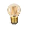 Ampoule vintage dimmable G45 mm guinguette ambré 2700K blanc chaud 