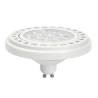 Ampoule AR111 Dimmable 15W LED GU10 30 degrés blanc chaud professionnelle 