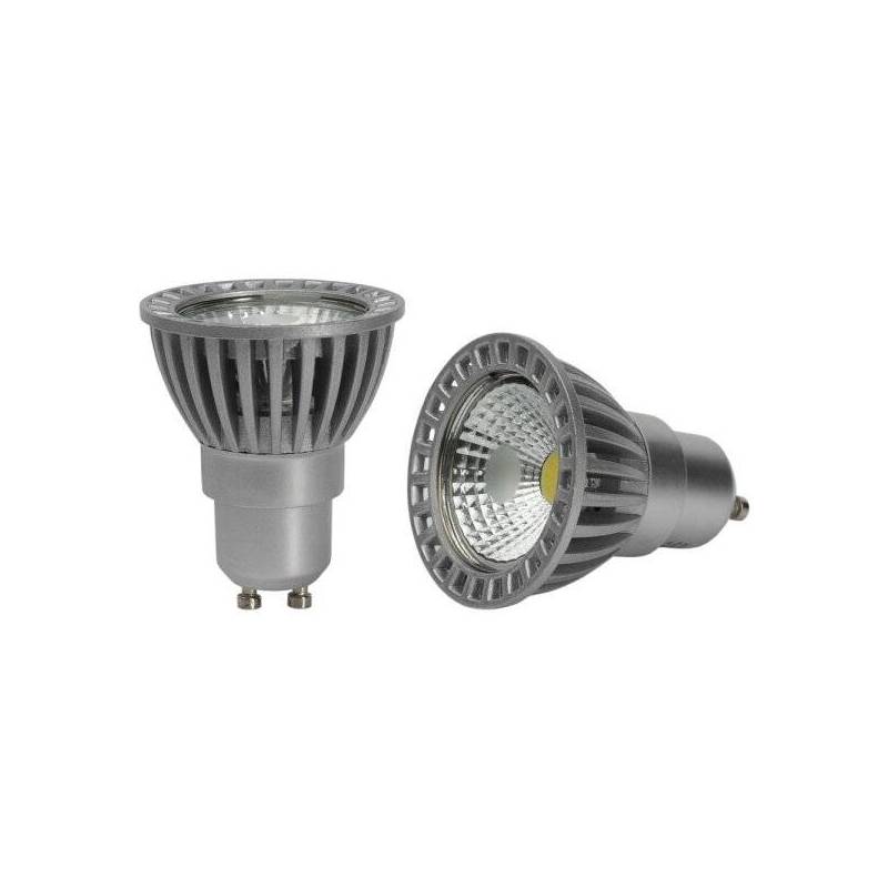 Ampoule LED GU10 4W 50 degrés COB 2700k blanc chaud 