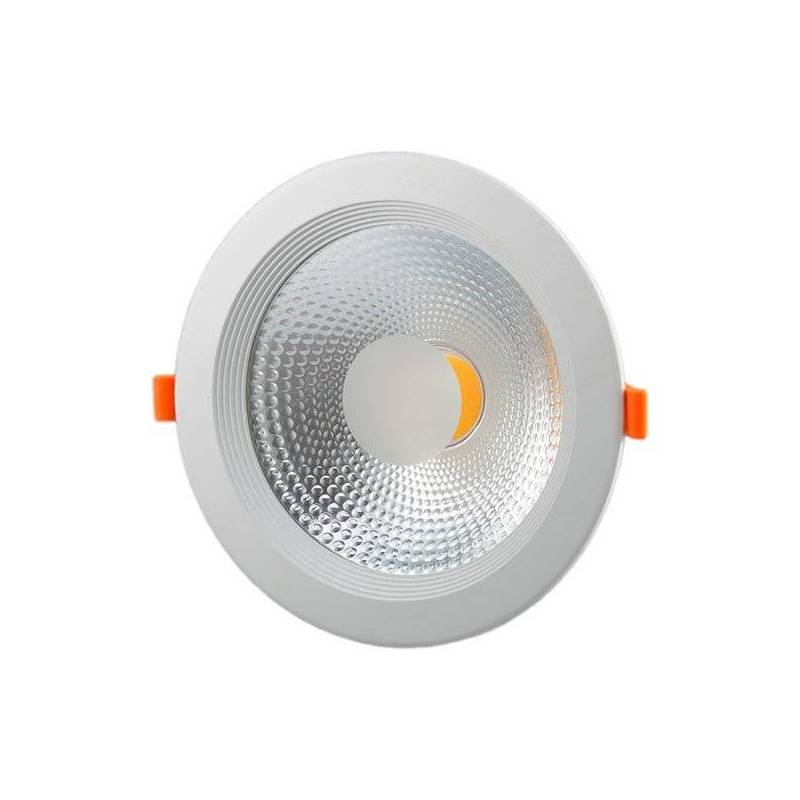 Spot encastrable plafond 30W LED COB 3000K blanc chaud 2500Lm forte puissance 