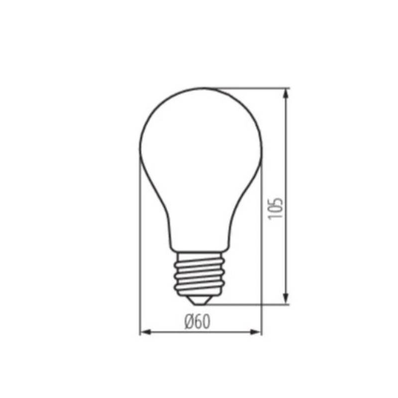 Guirlande guinguette extérieur 10m 20 ampoules LED 4,5W Blanc chaud