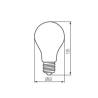 Guirlande guinguette extérieur 10m 20 ampoules LED 4,5W Blanc chaud