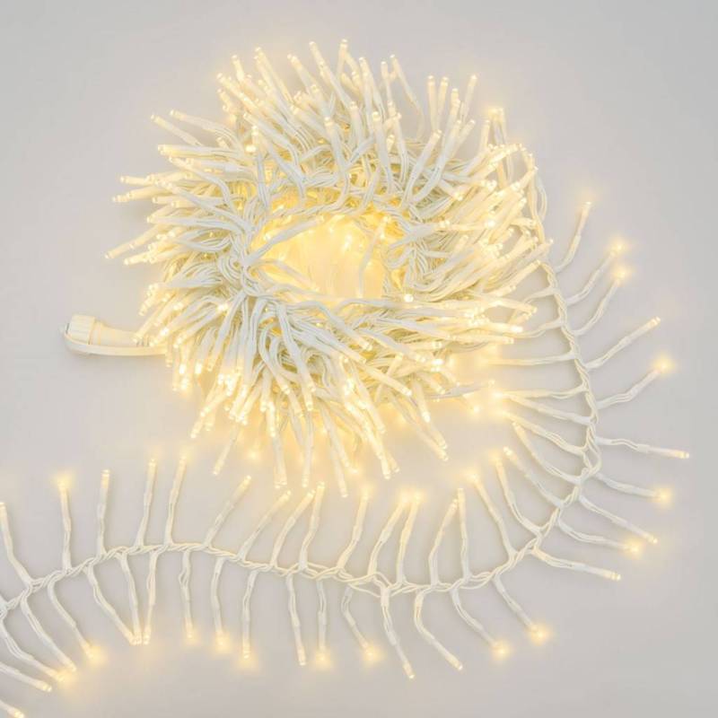 Guirlande solaire Boa D12cm 5M 500 LED blanc chaud SMART Connect Lotti