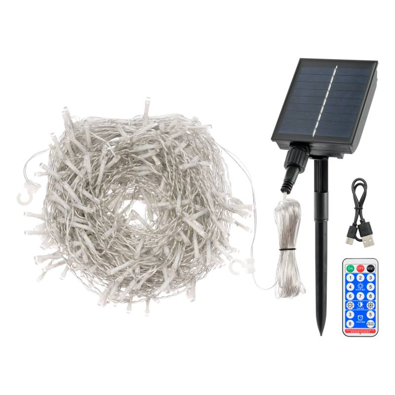 Stalactite stalactite Solaire 5M H1m 360 LED blanc chaud SMART Connect