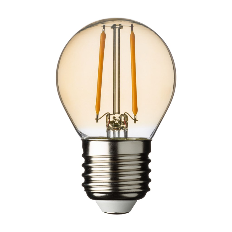 Guirlande guinguette IP65 10M 20 LED ambré vintage blanc chaud 2200k