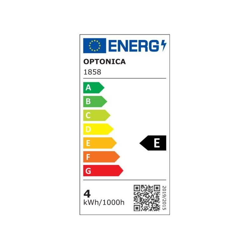 Ampoule LED A60 4W E27 4500k filament blanc neutre professionnelle