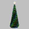 Sapin lumineux conique animé H150cm 234 PixelLED RGB haute luminosité avec télécommande