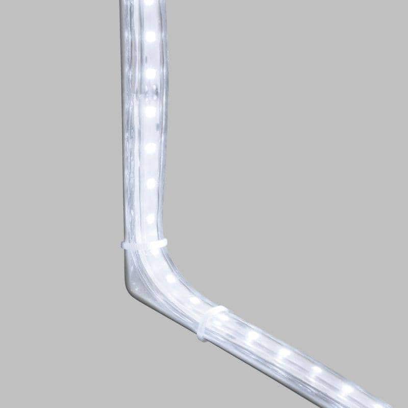 Etoile lumineuse 55CM 192 LED blanc froid flash scintillant 24V IP44