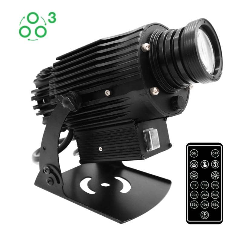 Projecteur Professionnel GOBO Ø30-20mm 3 images fixes interchangeables 40W OSRAM angle de projection 15°