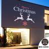 Gobo Ø30-20mm Rennes Merry Christmas compatible uniquement avec les Projecteurs LED Professionnels