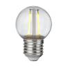 Ampoule LED E27 2W PLASTIQUE G45 Blanc Chaud - Guinguette Extérieur