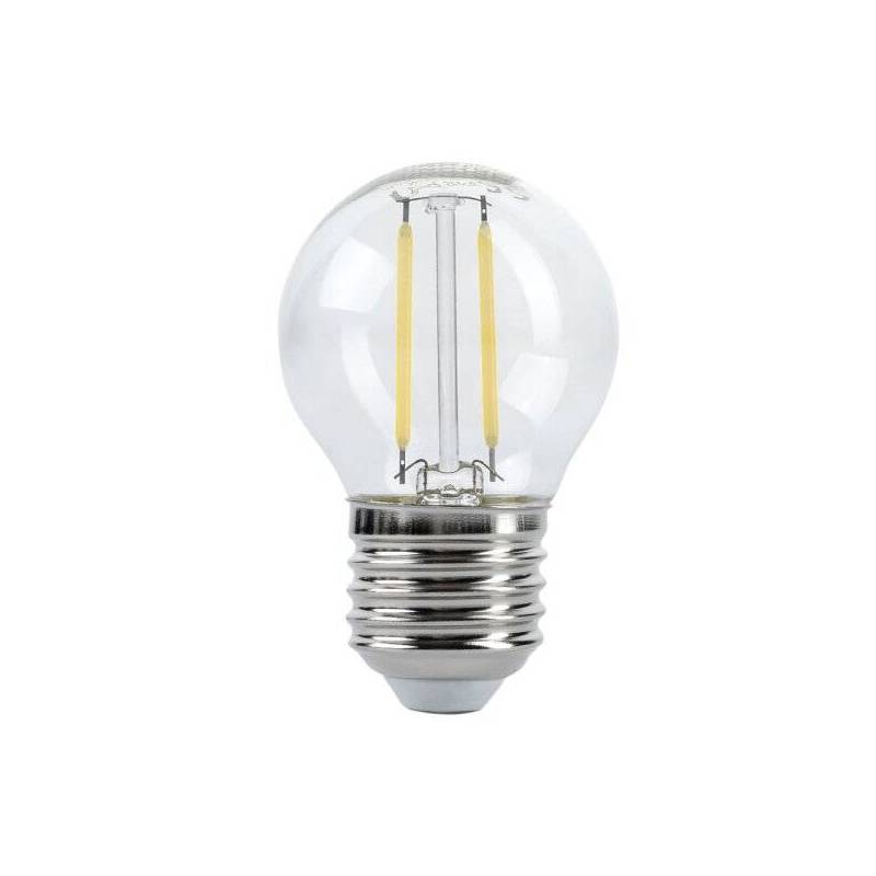 Guirlande guinguette 10M 20LED 2W filament blanc chaud IP65 extensible