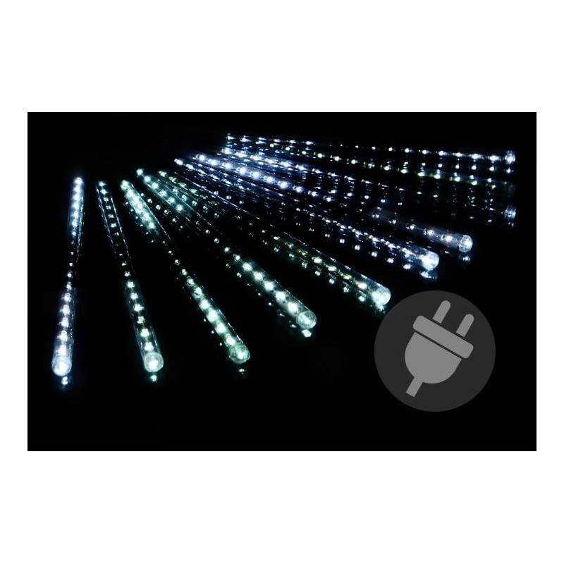 10 Stalactites lumineux LED 30CM blanc froid effet cascade