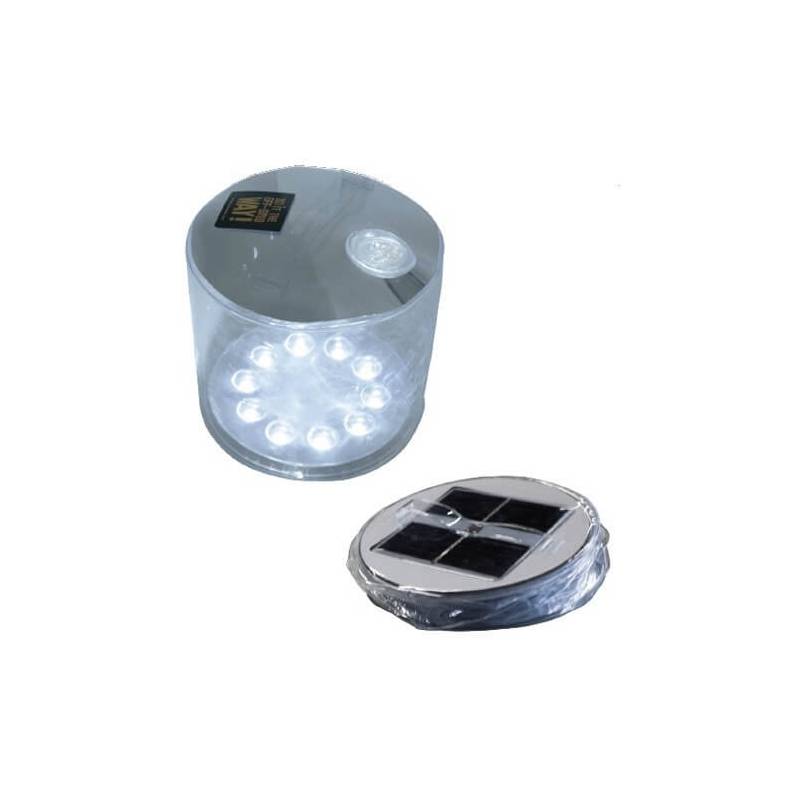 Lampe lanterne solaire gonflable LED multicolore piscine télécommande professionnel