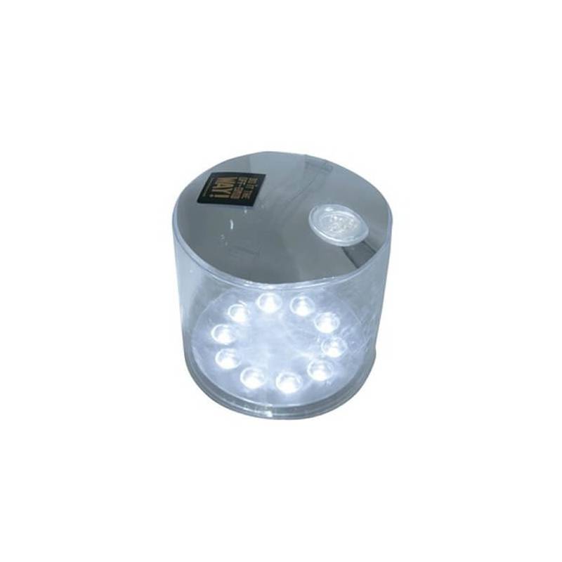 Lampe lanterne solaire lumineuse LED gonflable blanche piscine professionnel